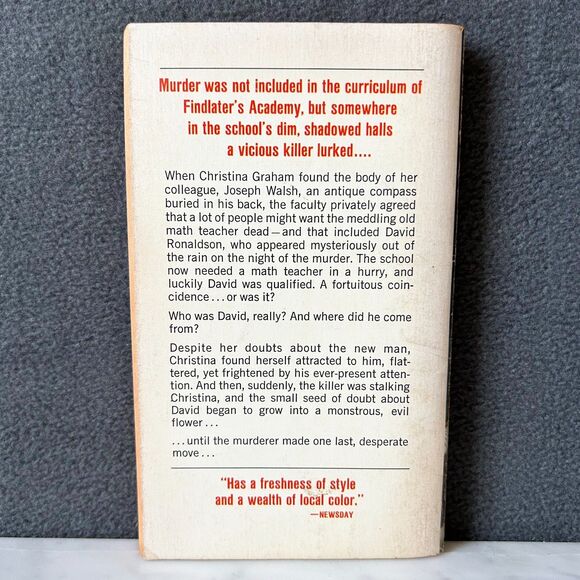 Murder Scholastic by Janet Caird Paperback Book 1967 Ace Publishing - Picture 6 of 6